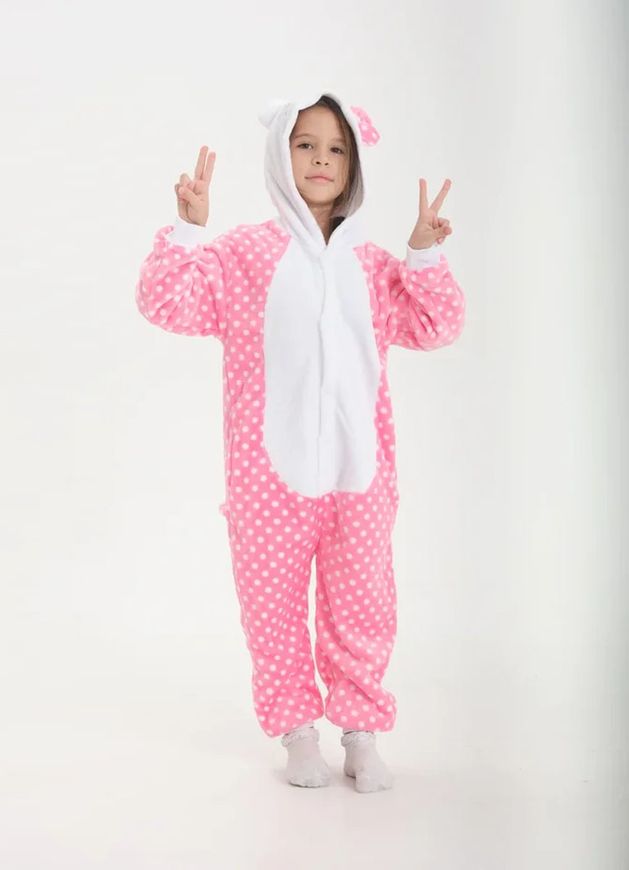 Пижама кигуруми детская Jamboo Китти Hello Kitty в горошек 100 (95-105 см) J400094 фото