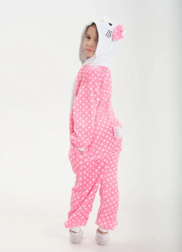 Пижама кигуруми детская Jamboo Китти Hello Kitty в горошек 100 (95-105 см) J400094 фото