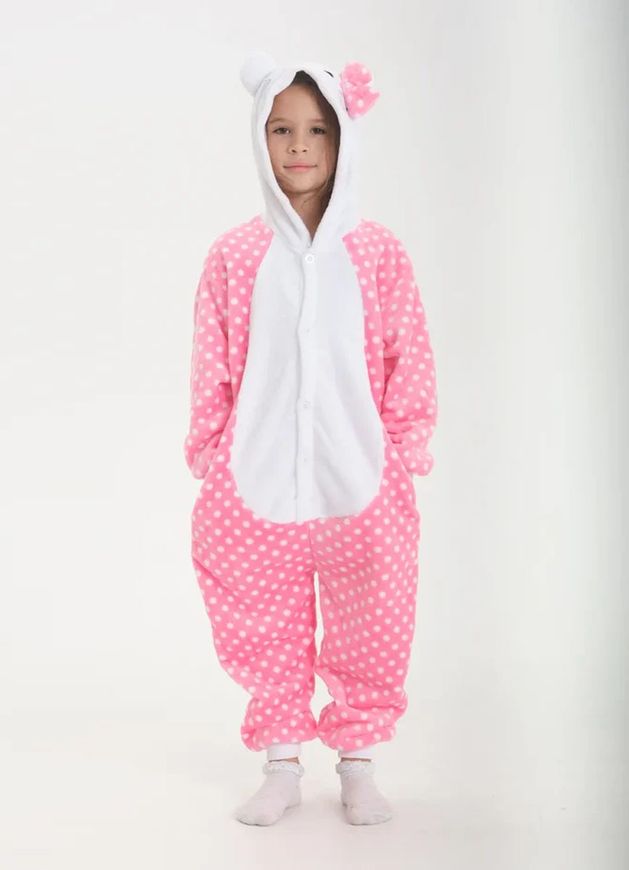 Пижама кигуруми детская Jamboo Китти Hello Kitty в горошек 100 (95-105 см) J400094 фото