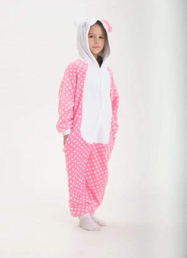 Пижама кигуруми детская Jamboo Китти Hello Kitty в горошек 100 (95-105 см) J400094 фото