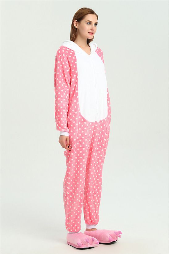 Пижама кигуруми Jamboo Китти Hello Kitty в горошек S (145-155 см) J400090 фото