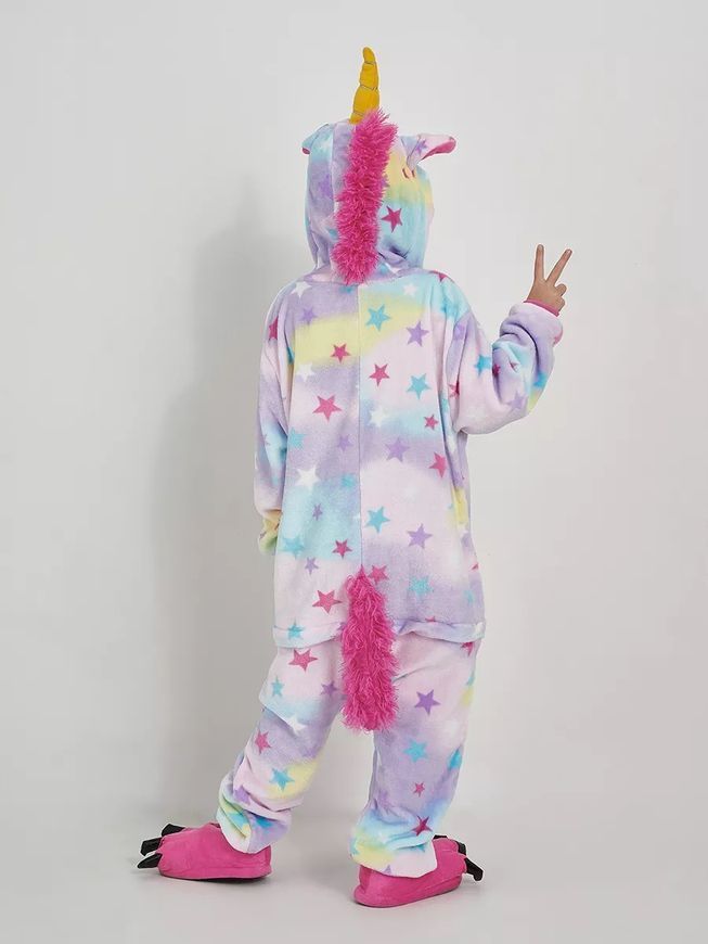 Пижама кигуруми для мальчика Jamboo Звездный единорог 110 (105-115 см) J400874 фото