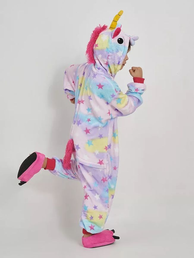 Пижама кигуруми для мальчика Jamboo Звездный единорог 110 (105-115 см) J400874 фото