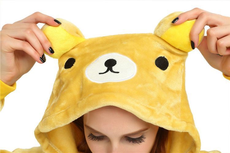 Пижама кигуруми Jamboo Медведь Рилаккума L (165-175 см) J400020 фото