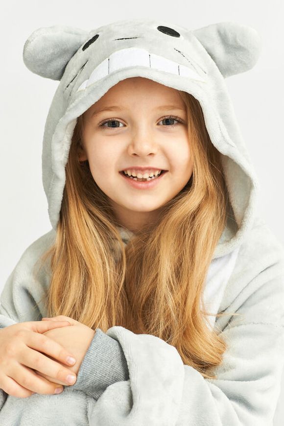 Піжама кігурумі дитяча Jamboo Тоторо 120 (115-125 см) J400501 фото
