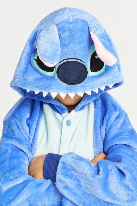 Пижама кигуруми для мальчика Jamboo Стич синий 130 (125-135 см) J400696 фото