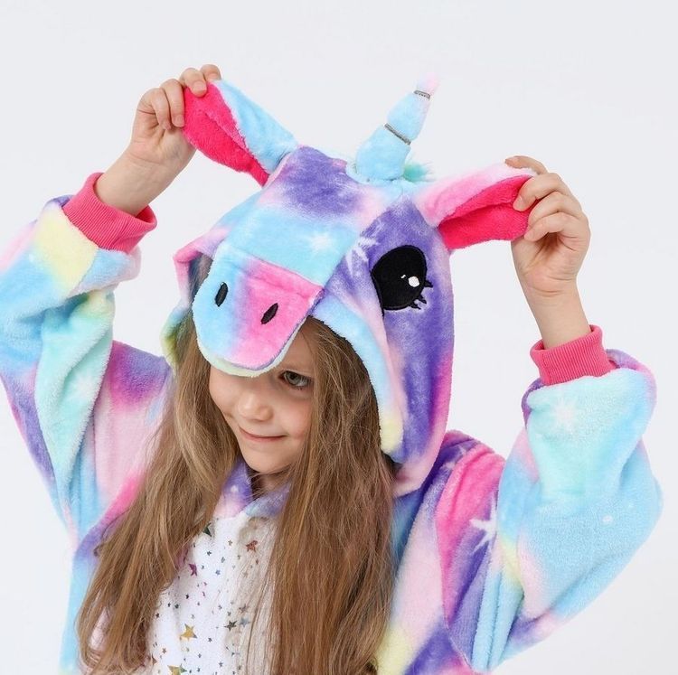 Пижама кигуруми детская Jamboo Единорог Искра 140 (135-145 см) J400539 фото