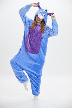 Пижама кигуруми Jamboo Ослик Иа S (145-155 см) J400306 фото